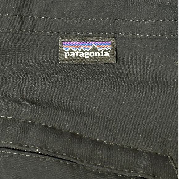 Patagonia Women Sz 6 Black Cropped Capri Cargo Athletic Outdoor Hiking Comfort - Picture 9 of 12
